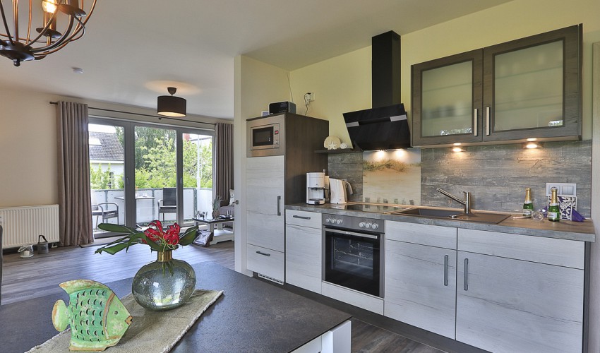 moderne Küchenzeile