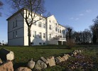 Seitenansicht des Herrenhauses