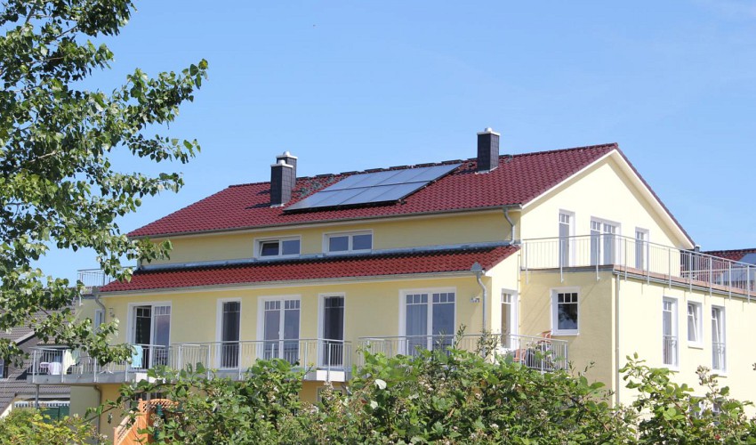 modernes Appartementhaus 
