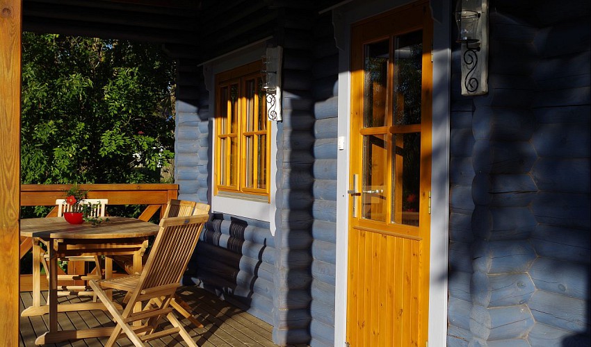 überdachte Terrasse
