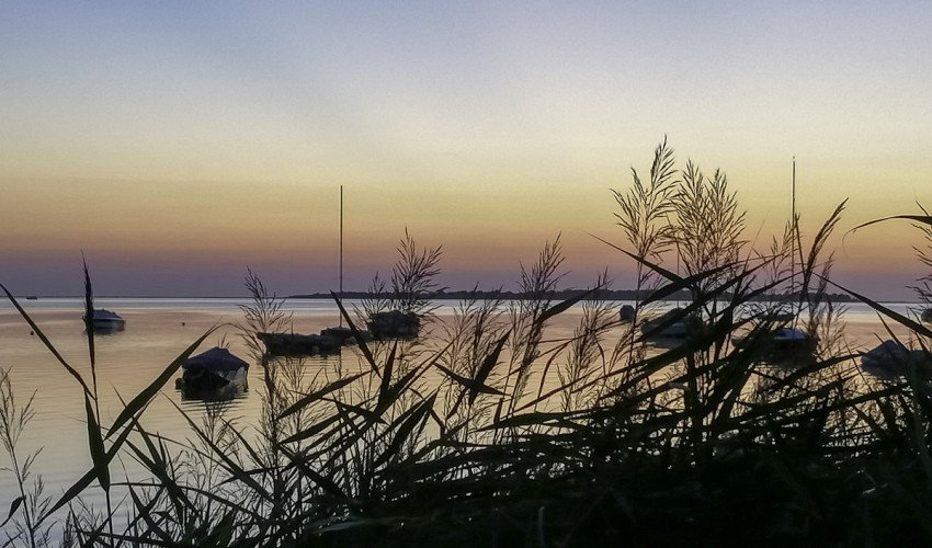 Abendstimmung am Salzhaff