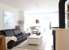 Wohnzimmer mit Kamin