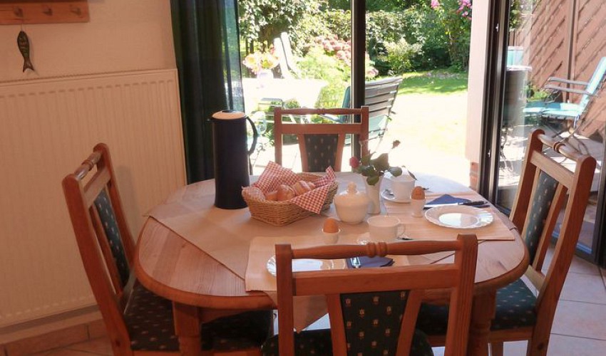 Essecke mit Aussicht