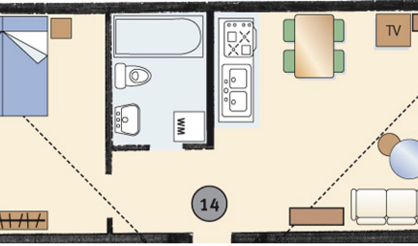 Wohnungsgrundriss