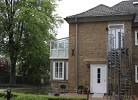 Treppe zur Wohnung