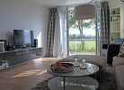 Balkonfenster mit Blick in die Conventer Niederung