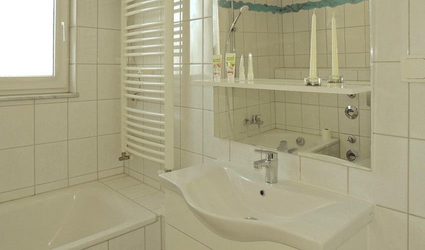 Blick ins Bad