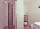 Dusche und WC