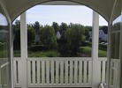 Blick aus Wohnzimmer