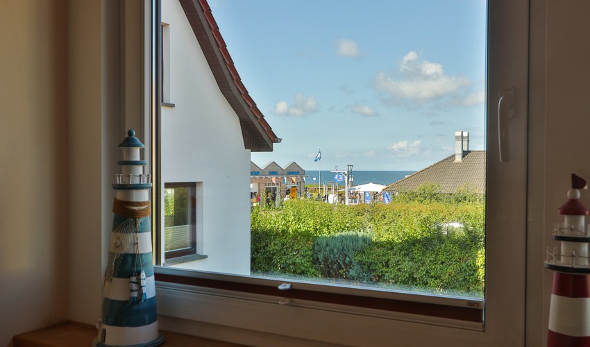 Meerblick aus kleinem Zimmer