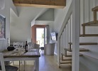 Blick zum Balkon