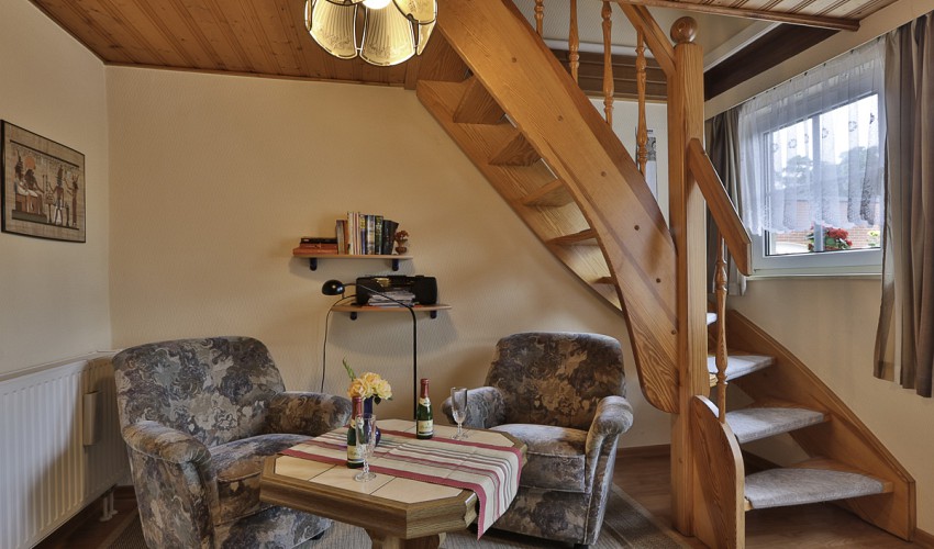 Treppe zum Schlafzimmer