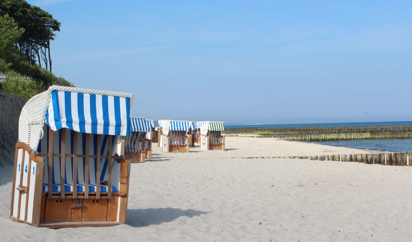 Ruhezone Strandkorb
