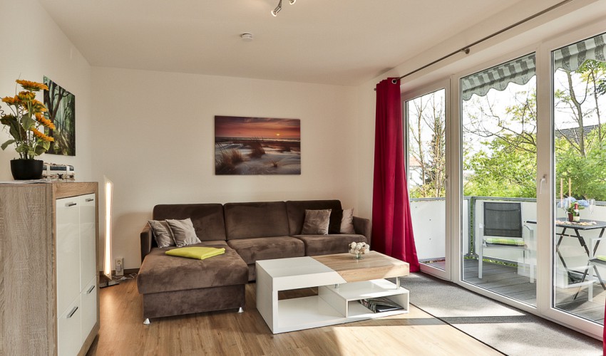 Sitzlandschaft wandelbar zum Bett für 2 Personen