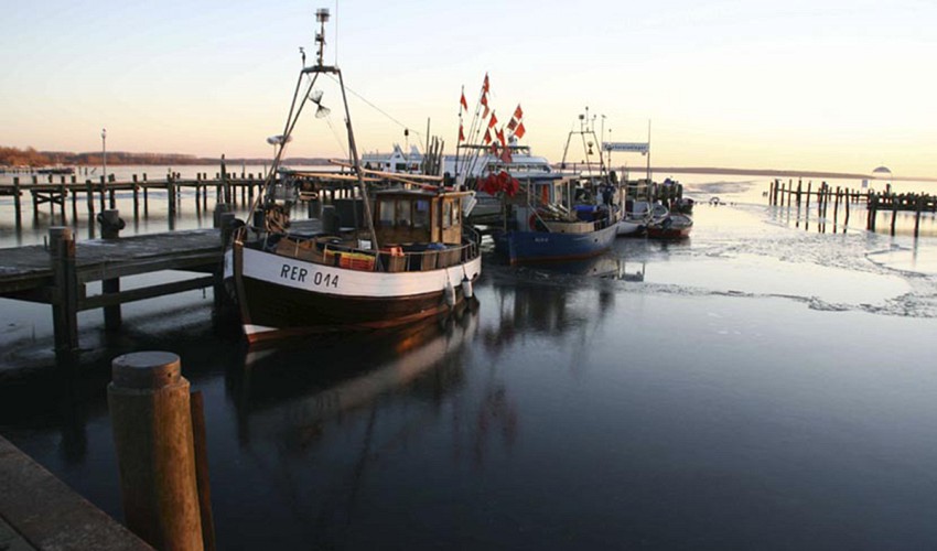 Feierabend am Fischereianleger