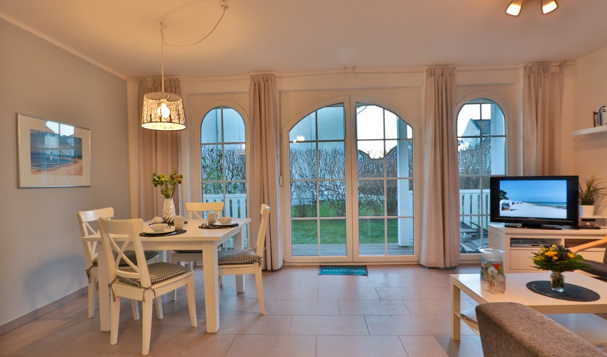 Blick zur Terrasse