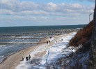 Strand im Winter