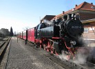 die historische Dampfeisenbahn 