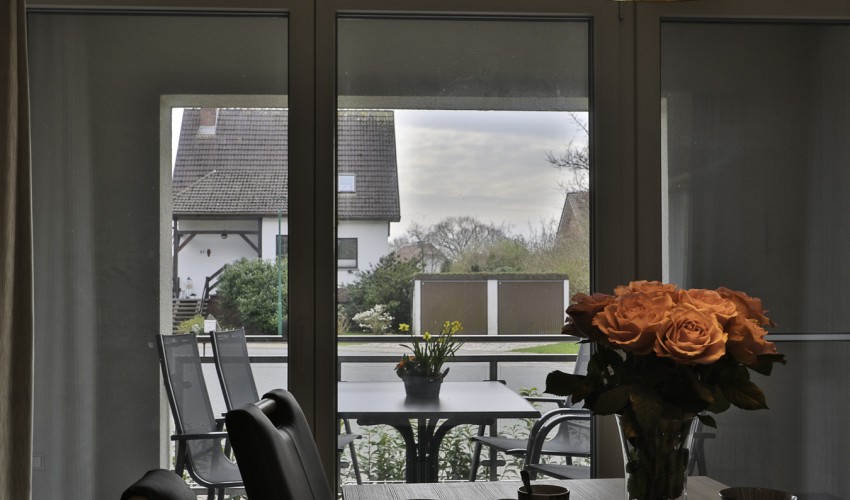 Blick in die Loggia