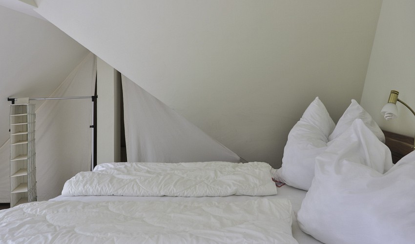 Doppelbett im OG