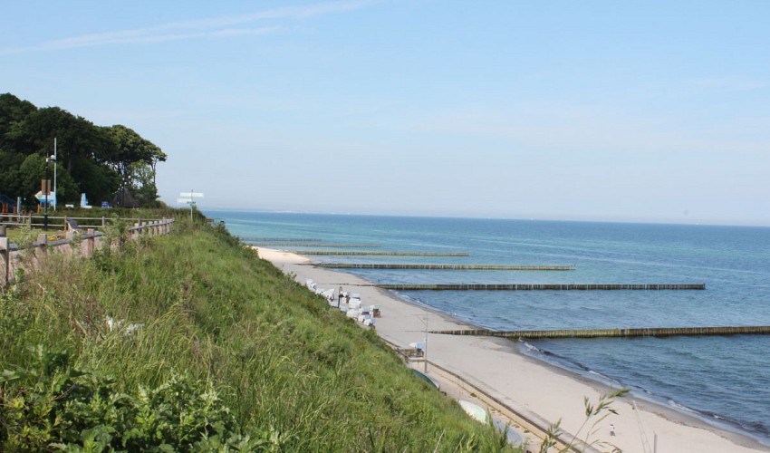 der Strand lädt zu ausgedehnten Spaziergängen ein