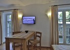 Blick auf die kleine Terrasse