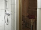 Dusche und Sauna