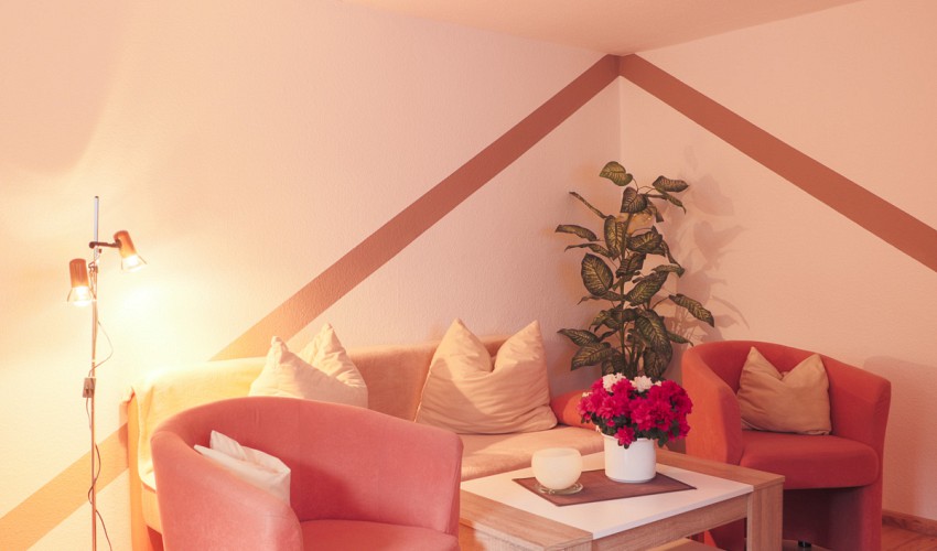 gemütlicher Sitzbereich