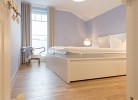 Blick ins Schlafzimmer