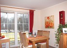 moderne Wohnung mit Balkon