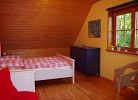 Doppelbett im Schlafzimmer