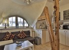 Couch und Küche im Haffblick