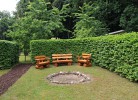 Sitzplatz an der Feuerstelle