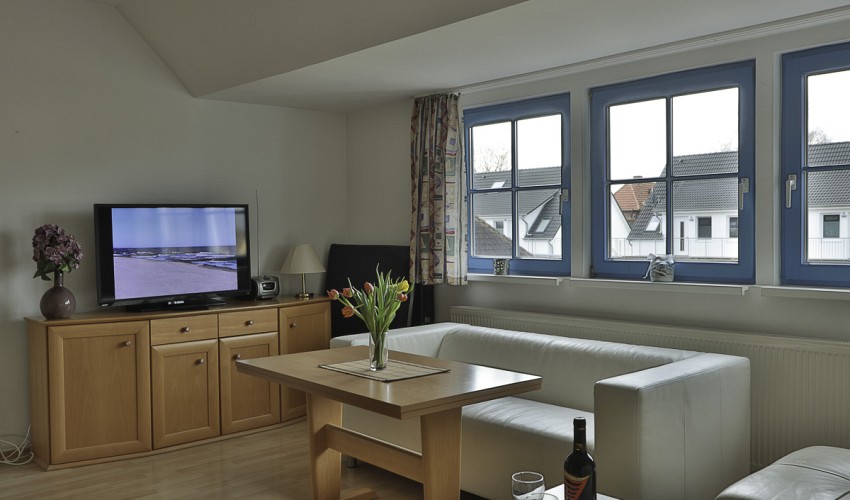 Couch und Fernseher