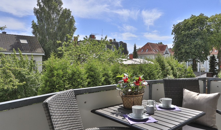 Balkon der FeWo Melany