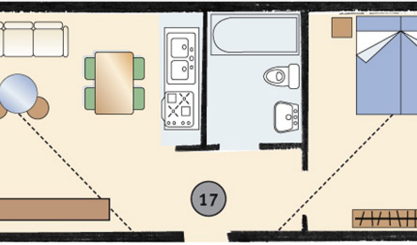 Wohnungsgrundriss