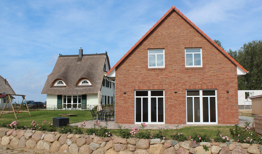Haus und Liegewiese