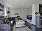 gemütliche Sitzgruppe mit TV