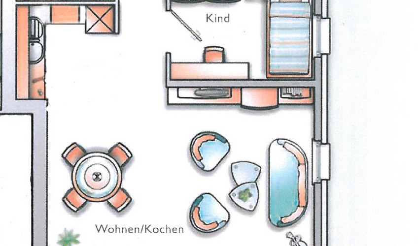 Wohnungsgrundriss