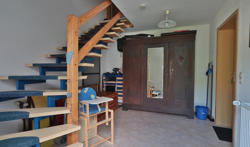 Treppe zur Wohnung